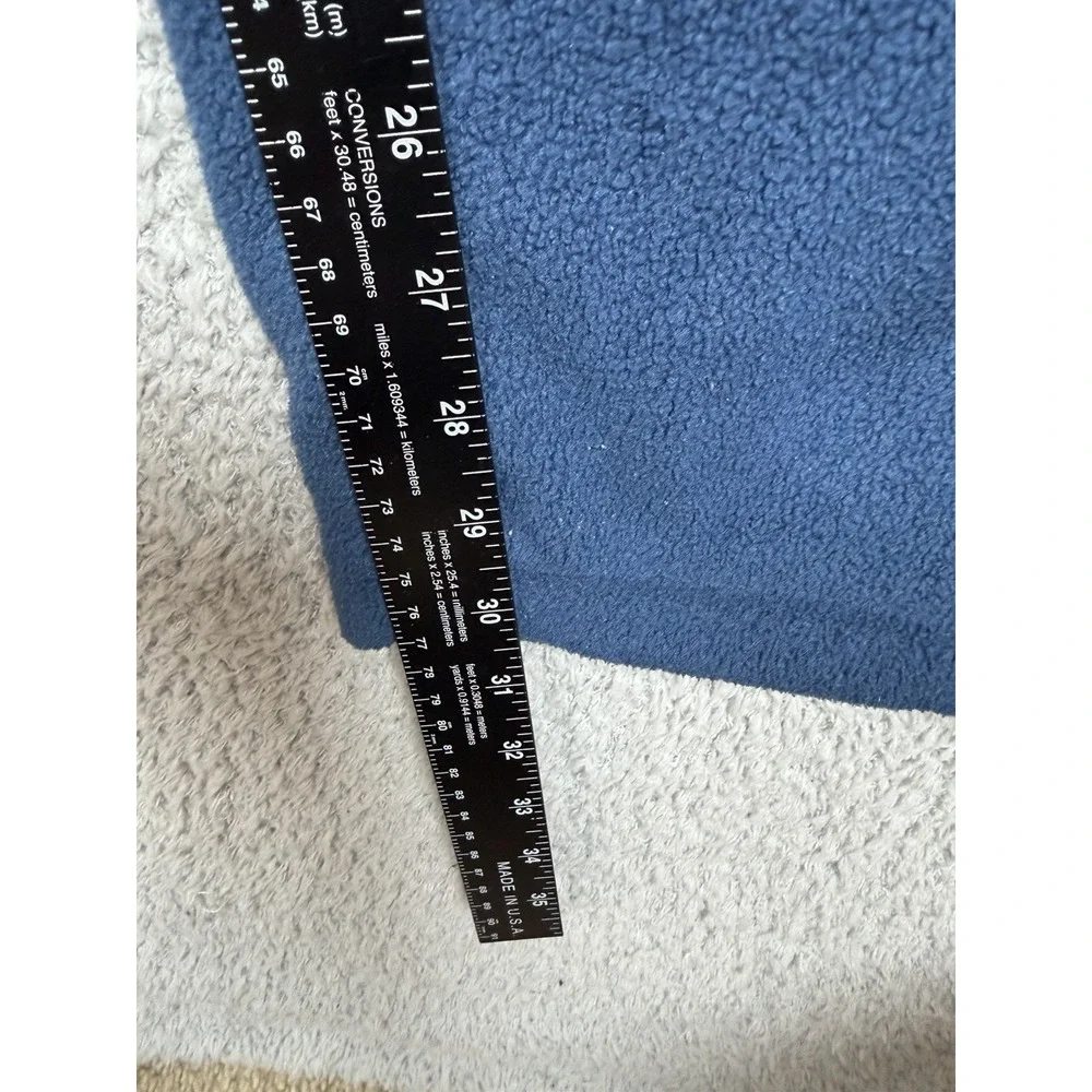 Vintage Adidas Descente Fleece Sweatpants Pants Blue Japan Size L
